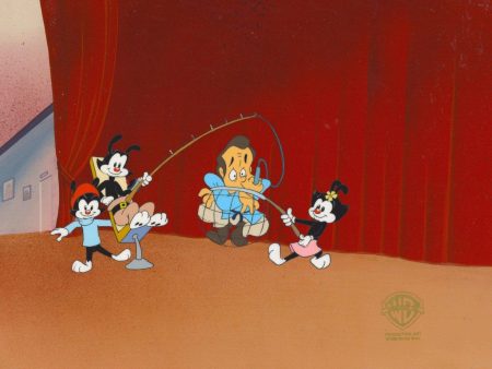 Animaniacs Original Production Cel: Yakko, Wakko and Dot For Discount