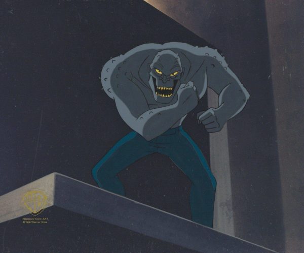 Batman The Animated Series Original Production Cel:  Killer Croc Supply