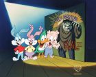 Tiny Toons Original Production Cel: Babs Bunny, Buster Bunny, Plucky Duck, and Hamton J. Pig Supply