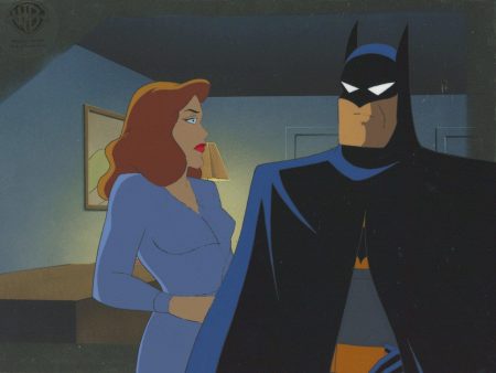 Batman Mask of Phantasm Original Production Cel: Batman and Andrea Beaumont Supply