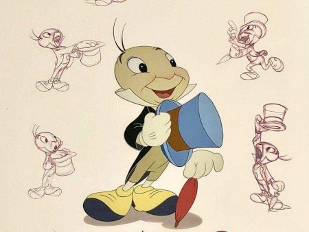 Jiminy Cricket Limited Edition signed by Ward Kimball Online Sale