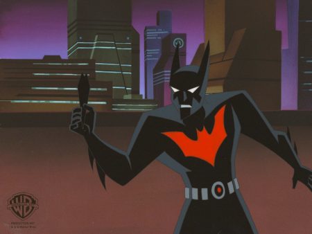 Batman Beyond Original Production Cel: Batman Discount