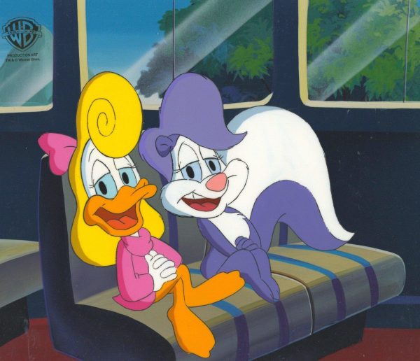 Tiny Toons Original Production Cel: Shirley the Loon and Fifi La Fume Discount