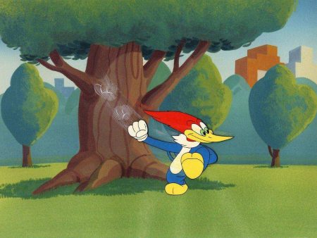 Original Production Cel: Woody Woodpecker (Green Eyes) Online Sale