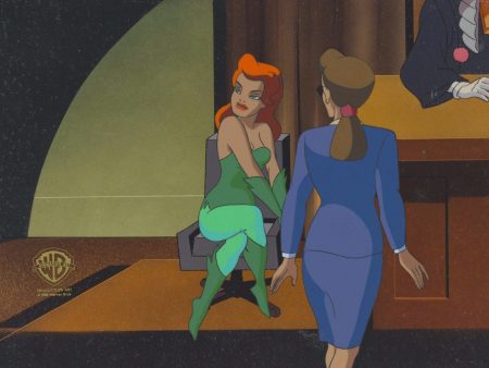 Batman The Animated Series Original Production Cel:  Poison Ivy on Sale