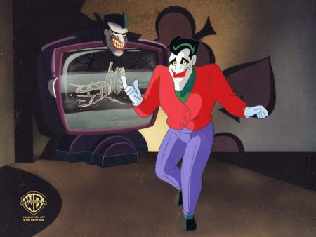 Batman The Animated Series Original Production Cel: Joker Hot on Sale