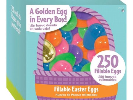 Fillable Plastic Easter Eggs 250pcs Online Sale