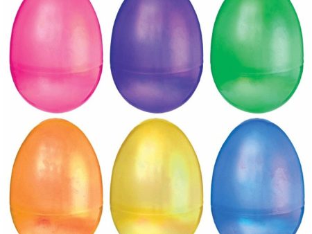 Pearlescent Fillable Large Eggs 6pcs Online