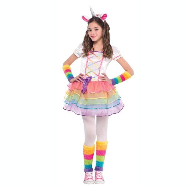 Child Rainbow Unicorn Costume For Discount