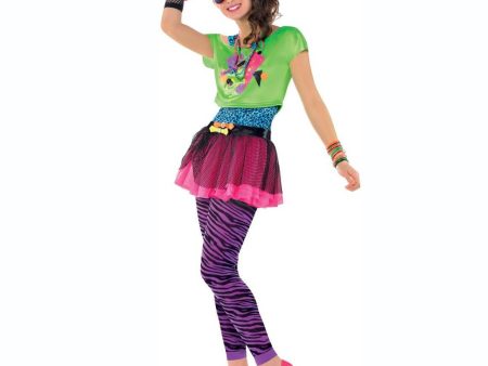 Teen Totally Awesome 1980s Costume on Sale