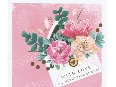 With Love On Mothering Sunday Mothers Day Greeting Card Online