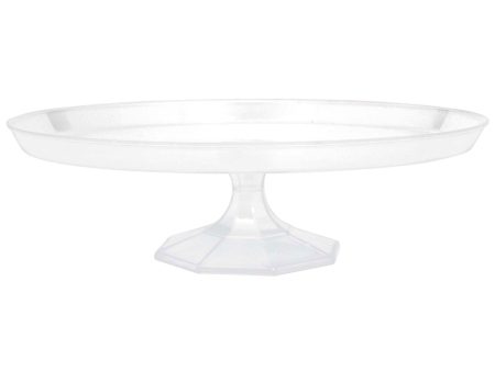 Clear Large Dessert Stand on Sale