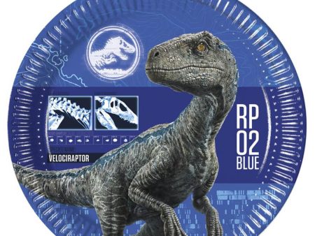 Jurassic World 2 Universal Paper Plates 9in, 8pcs For Cheap