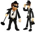 BLUES BROTHERS: JAKE & ELWOOD (12 ) - MEZCO-2004-SET OF 2 Supply