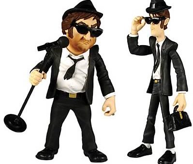 BLUES BROTHERS: JAKE & ELWOOD (12 ) - MEZCO-2004-SET OF 2 Supply