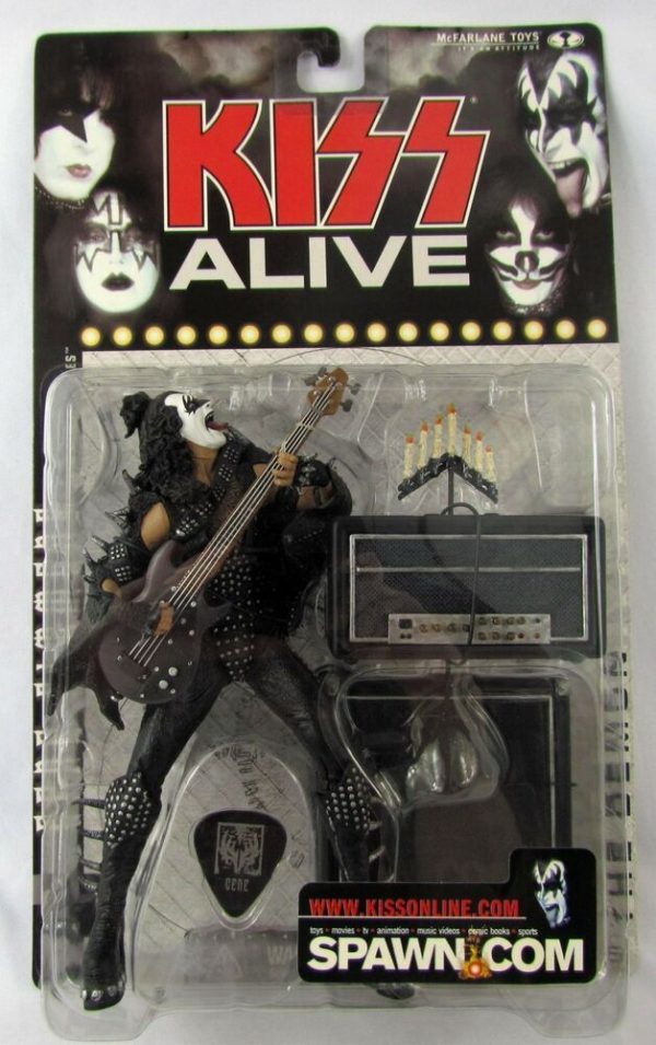 KISS ALIVE: GENE PAUL PETER ACE - MCFARLANE-2000-SET OF 4 Cheap