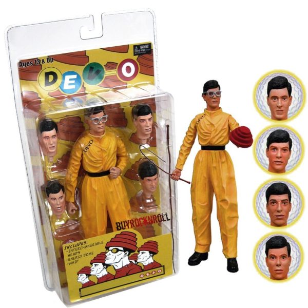 DEVO W 5 INTERCHANGEABLE HEADS (FIG) - NECA-2005 Online Hot Sale