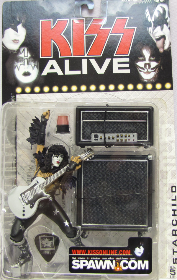 KISS ALIVE: GENE PAUL PETER ACE - MCFARLANE-2000-SET OF 4 Cheap