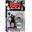 KISS ALIVE: GENE PAUL PETER ACE - MCFARLANE-2000-SET OF 4 Cheap