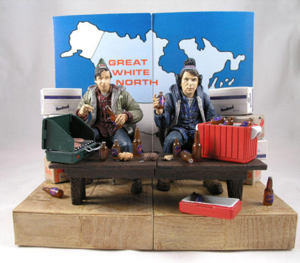 STRANGE BREW SCTV: BOB & DOUG MCKENZIE - MCFARLANE-2000-SET OF 2 Online Hot Sale