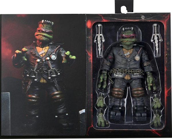 TMNT X MONSTERS: RAPHAEL AS FRANKENSTEIN - NECA-2021-UNIVERSAL MONSTERS on Sale